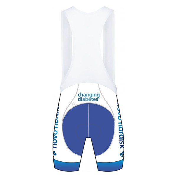 2017 Maglia Novo Nordisk bianco